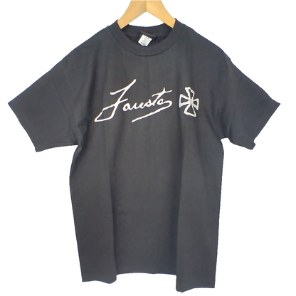 Independent Fausto Vitello Iron Cross Black Grey Mens Size Medium S/s Shirt