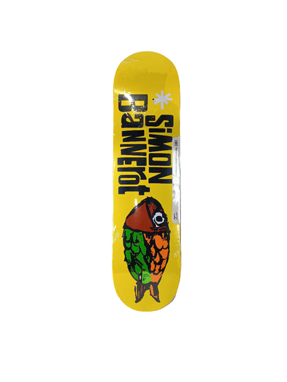 Girl Simon Bannerot Crailtap Classics Pictograph Series Fish Yellow White Black Size 8.0" Skateboard Deck