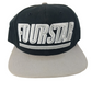 Fourstar Black Silver Grey Vintage NOS Snapback Hat