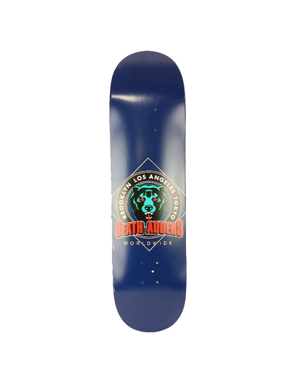 Mishka Death Adders Blue Red White Size 8.25 Vintage NOS Deck