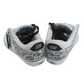 DVS Munition CT White Leather Print Size 10.5 Shoes
