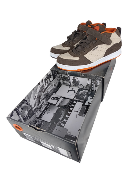 DC Azure X Mike Blabac Photo Series Mid Bla Dark Chocolate Size 9.5 Shoes