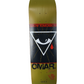 Alien Workshop Omar Salazar Know tomorrow Army Green Black Red Size 7.625 Skateboard Deck