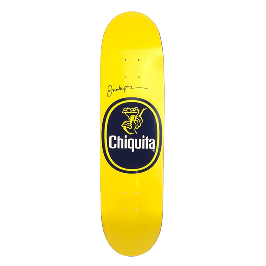 Prime - World Industries Chiquita Jovontae Turner Signed Banana Board Yellow 8.25'' Skateboard Deck