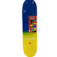 Chocolate Elijah Berle Fader Series Blue White Yellow Size 8.5 X 32.25 G022 Shape Vintage NOS Deck RP