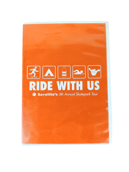 Ride With Us Sa+ellites 5yh Annual Skatepark Tour DVD Video