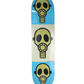 Alien Workshop Team Gas Mask White/Blue 7.75" Original Vintage NOS Deck 1995