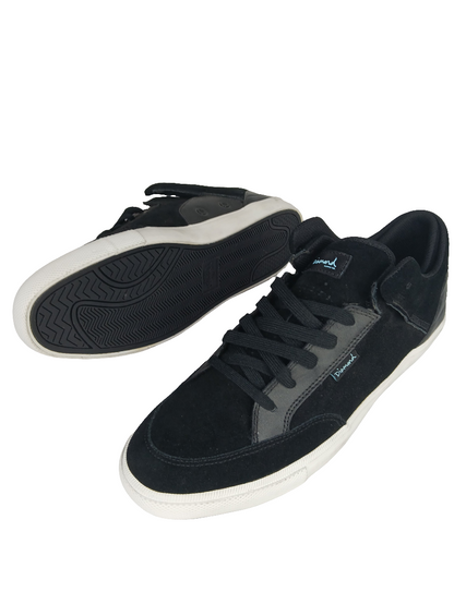 Diamond VVS-2 Black White Suede US Mens Size 9 Sample Shoes