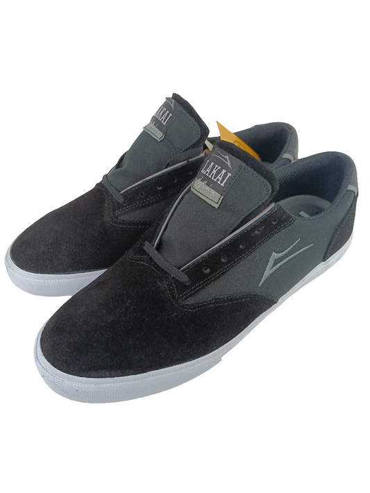 Lakai Guymar Guy Mariano Black White Suede Size 11 Shoes