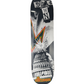 Dog Town Al Partanen Bad Brains Capitol Graphic Black White Rasta Size 7.75" Vintage NOS Deck
