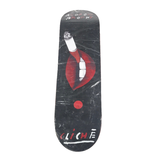 Cliche Andrew Brophy Cigarette Black 8.0 Skateboard Deck