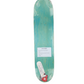 Krooked Dan Drehobl Eyes White Red Multi Size 7.81" Vintage NOS Deck