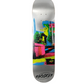 Hosoi Skateboards Richard Mulder Noseblunt Graphic Silver Foil Neon Multi Size 8.0" Vintage NOS Deck