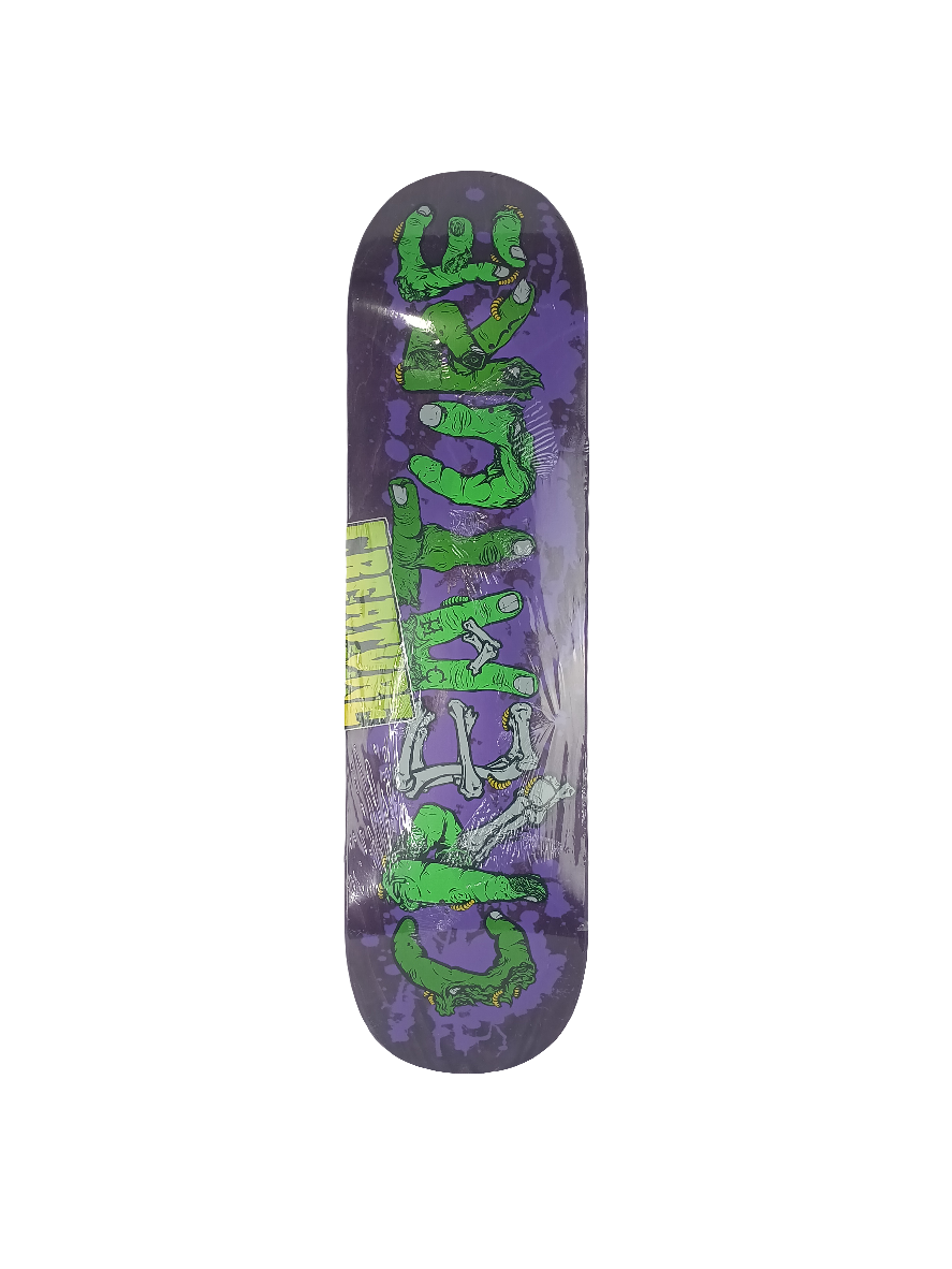 Creature Team Gang Sign Purple Powerply Size 8.375" Vintage NOS Deck