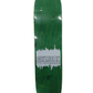 Crimson Skateboards Crimson Team Logo Teal Blue Size 8" Vintage NOS Deck