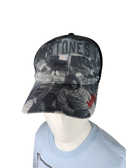 Altamont Rolling Stones Grey White Black Mesh Trucker Hat