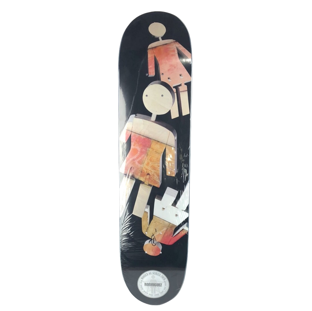 Girl Paul Rodriguez Wooden OG Series Black/White 7.5'' Skateboard Deck