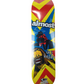Almost Chris Haslam Debut Pro Model Round Three Sasquatch Hunter Red Yellow Blue Size 7.8" Vintage NOS Deck
