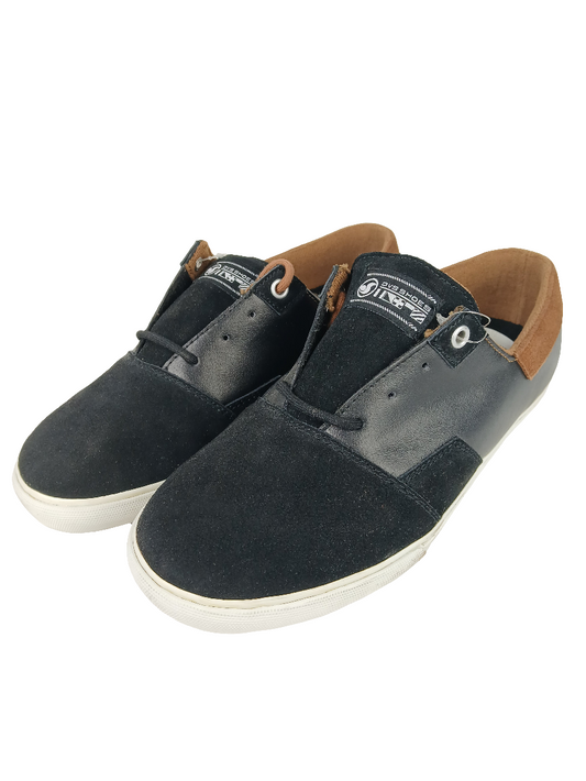 DVS Torey Pudwill Torey 2 Black Brown Suede BLB Leather US Mens Size 8 Sample Shoes
