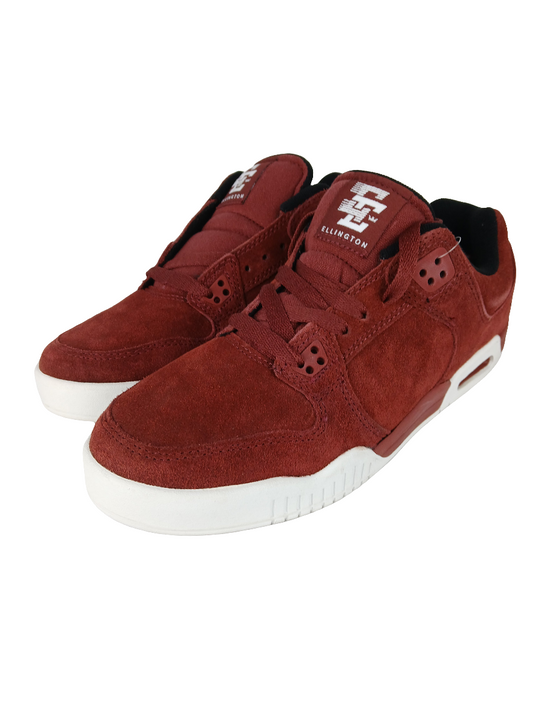 Supra Erik Ellington Avenger Burgundy Suede Size 10.5 Shoes