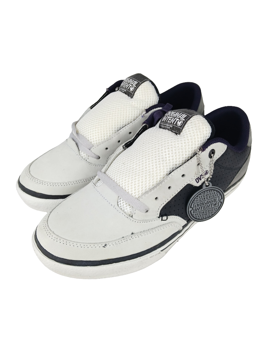 DVS Dayton O.I. White Grey Nubuck US Mens Size 10 Shoes