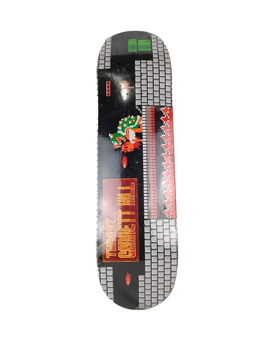Threat Garrett Hill Mario Bowser Princess Size 8.5 Vintage NOS Deck