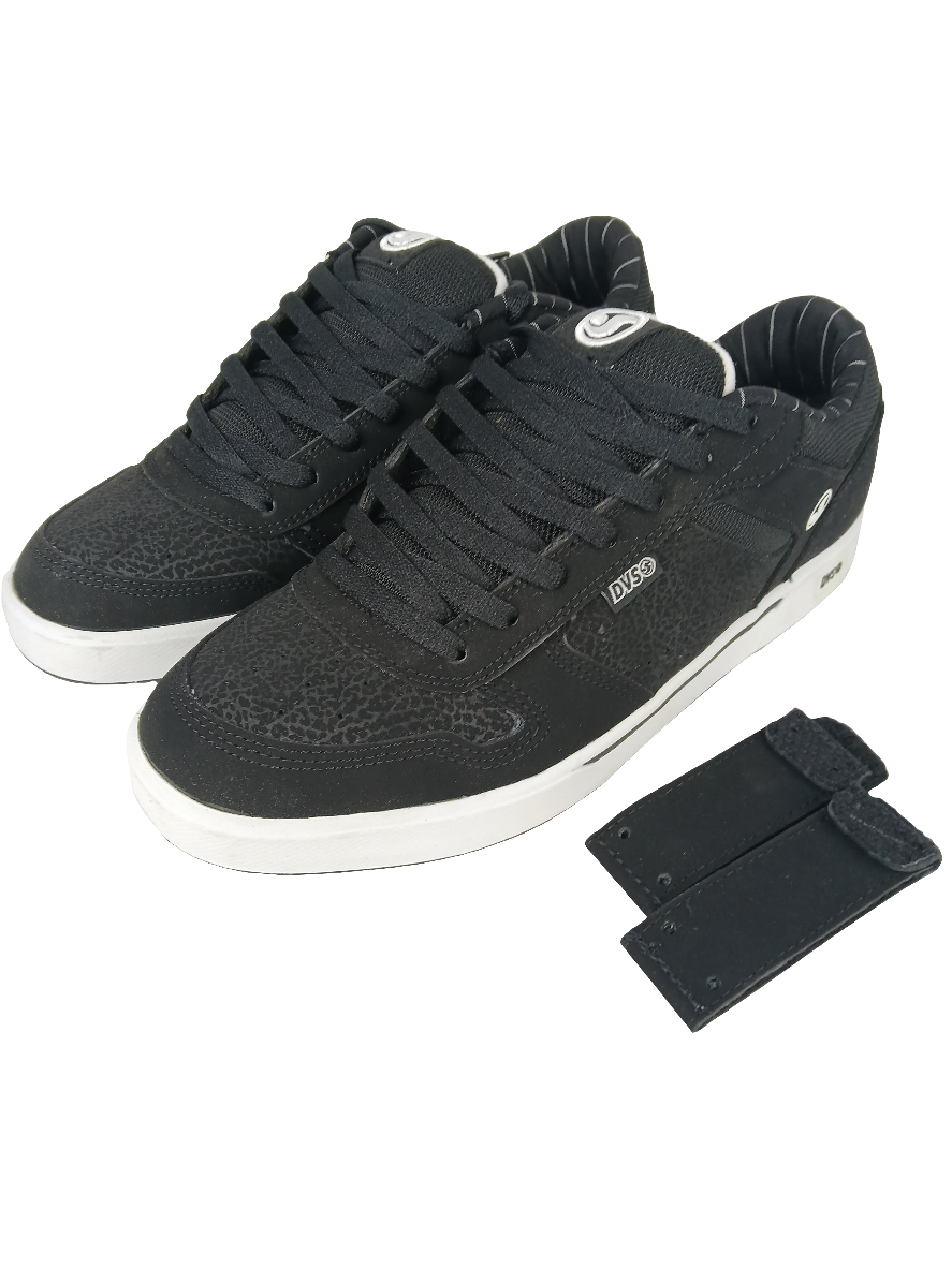 DVS Jeron Wilson Wilson 4 Black FT Nubuck US Mens Size 10 Shoes