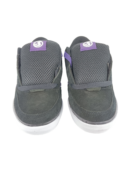 DVS Dayton Black Purple Suede Size 10.5 Shoes