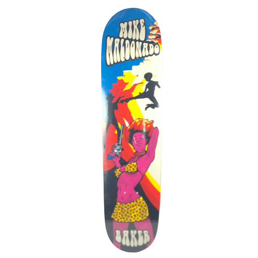 Baker Mike Maldonado 2004 Ninja kick Multi 7.75'' Skateboard Deck