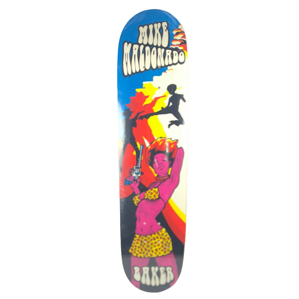 Baker Mike Maldonado 2004 Ninja kick Multi 7.75'' Deck – western