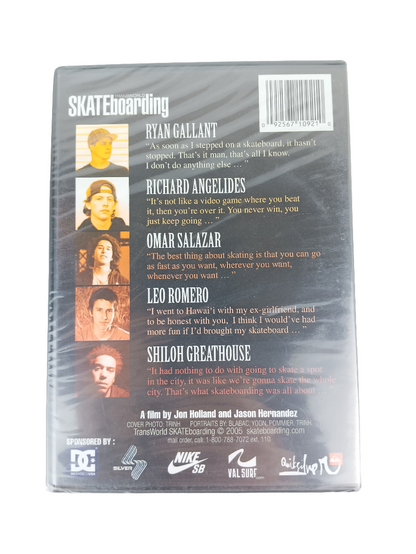 Transworld Skateboarding First Love Sealed DVD Video