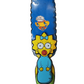 Santa X The Simpsons Cruz Marge and Maggie Size 10.3 Multi Color Shaped Cruiser Decks