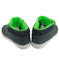 DVS Zered Neon Black Green Oiled Leather Size 10 Shoes