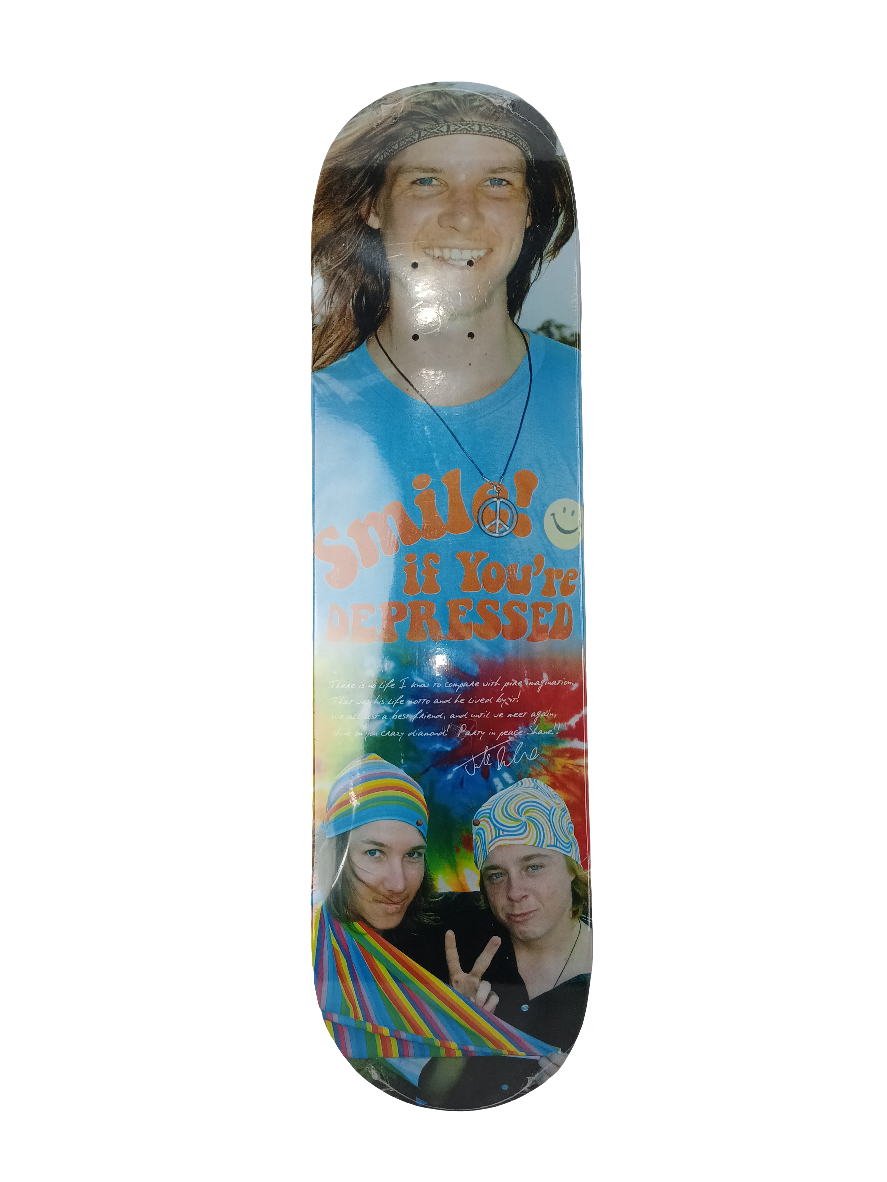 Shane Cross Memorial Graphic Multi Color Size 8 Skateboard Deck