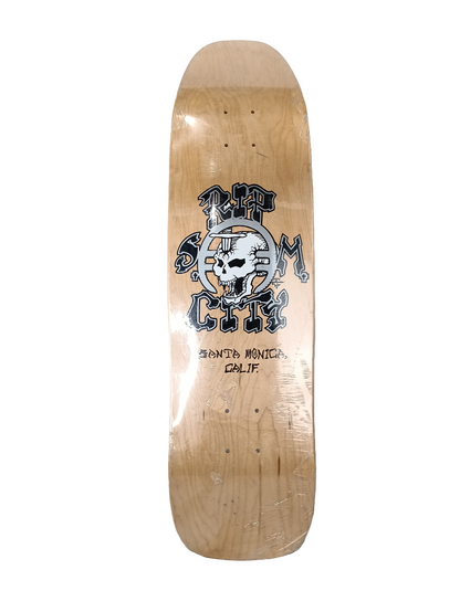Rip City Skull Blank Black Grey Size 8.75 Shaped Skateboard Deck