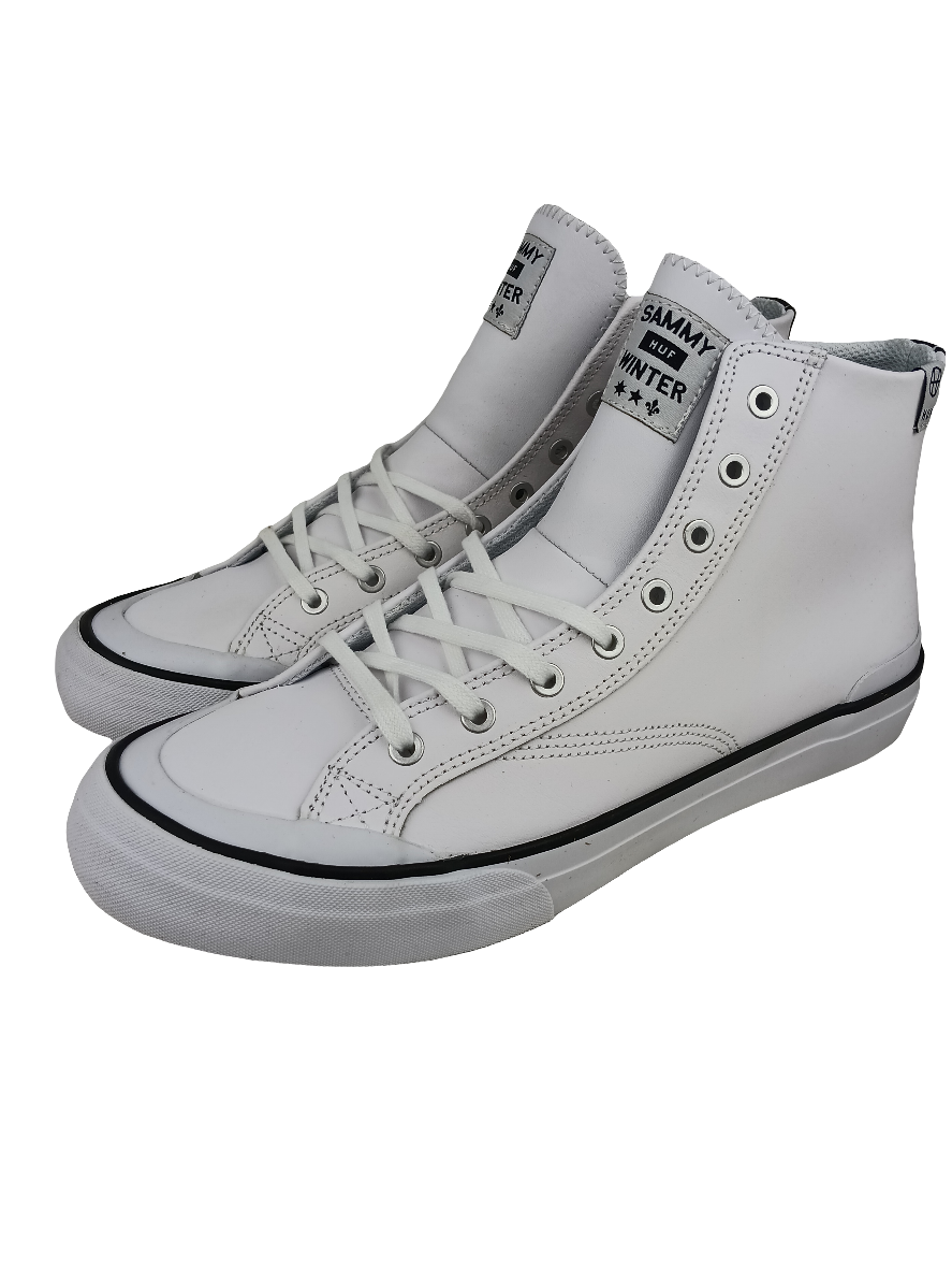 Huf Classic Hi White SW VC00005 Size 8.5 Shoes