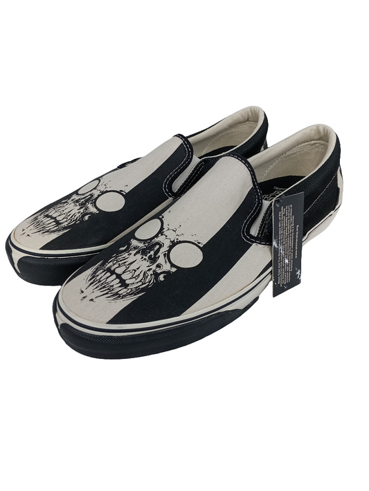 Vans Slip On Syndicate Grime/Skull US Mens Size 9.5 Shoes