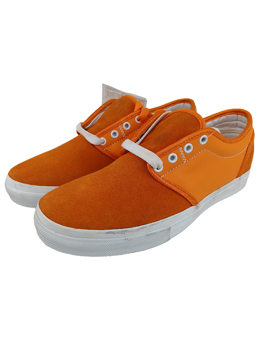 DVS Doze (sample) Orange White Size 7.5 Shoes