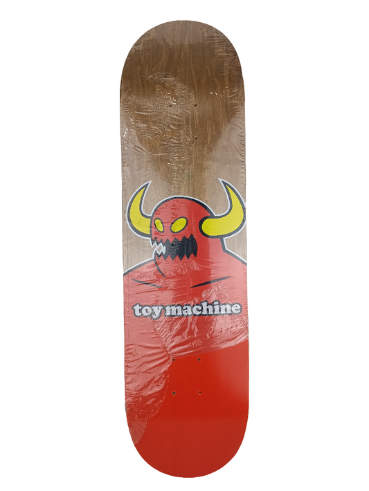 Toy Machine Devil Blank Red Size 8.125 Skateboard Deck