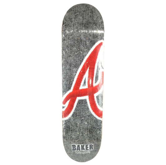 Baker Andrew Reynolds ''A'' Stitching Grey/Red 8.5'' Skateboard Deck