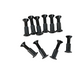 Steel Sex Bolts For Rails Tailguards Plastic 10 Pack