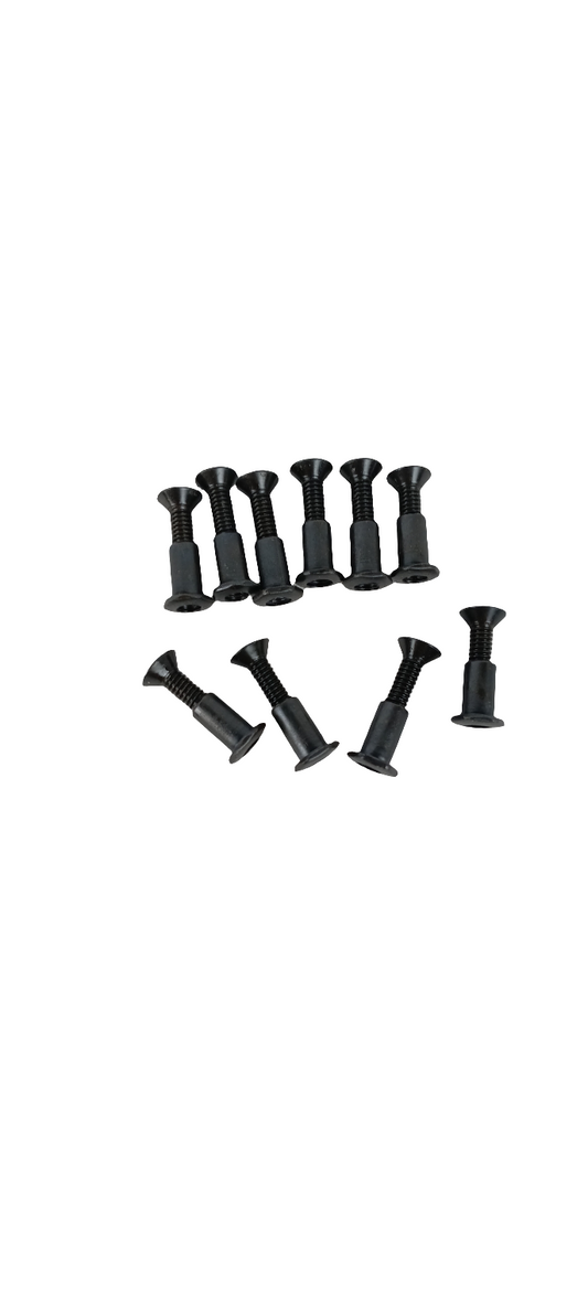 Steel Sex Bolts For Rails Tailguards Plastic 10 Pack