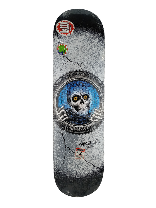 Powell Peralta Pool Light Ripper Grey Blue 8.38 Deck