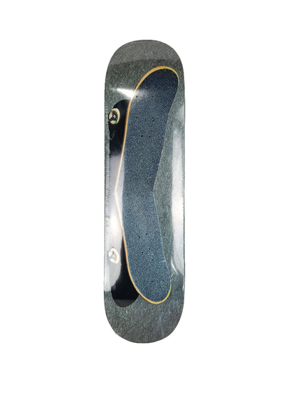 Skate Mental Dan Plunkett Focus Board Black White Tan Size 8.3 Vintage NOS Deck