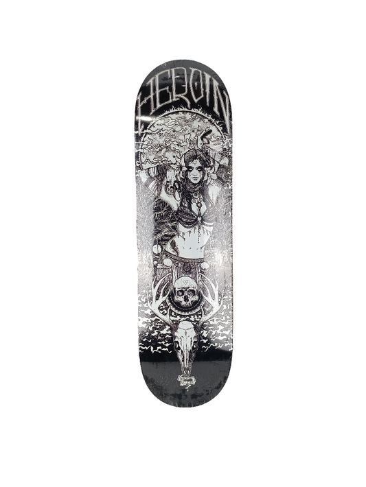 Heroin Rough Stuff Zombie Girl Size8.5 Vintage NOS Deck