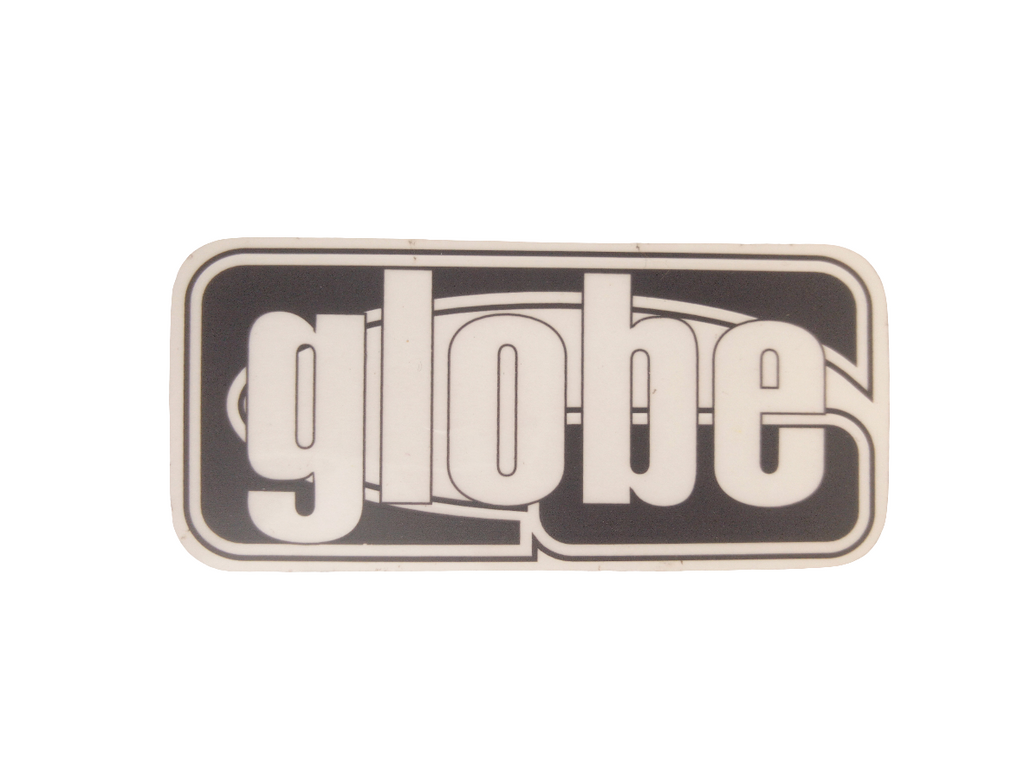 Globe Shoes G Logo Clear Black White x Vintage NOS