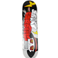 Krooked John Cardiel Guest Graphic Black White Red Size 7.75 Skateboard Deck