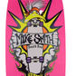 South Bay Skates Mike Smith Duck Graphic Pink Black Yellow Autographed By Mike Smith Size 10.75" Vintage NOS Deck