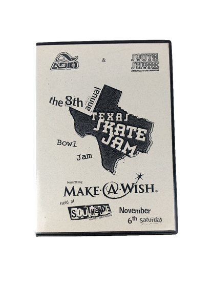 Adio & Southshore The 8th Annual Texas Skate Bowl Jam DVD Video