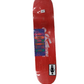 Girl Griffin Gass Vibration Graphic Orange Pink Green Size 8 Skateboard Deck